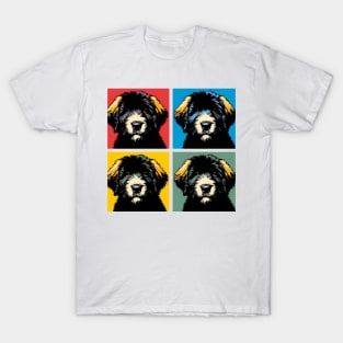 Pop Retro Bouvier des Flandres Art - Cute Puppy T-Shirt